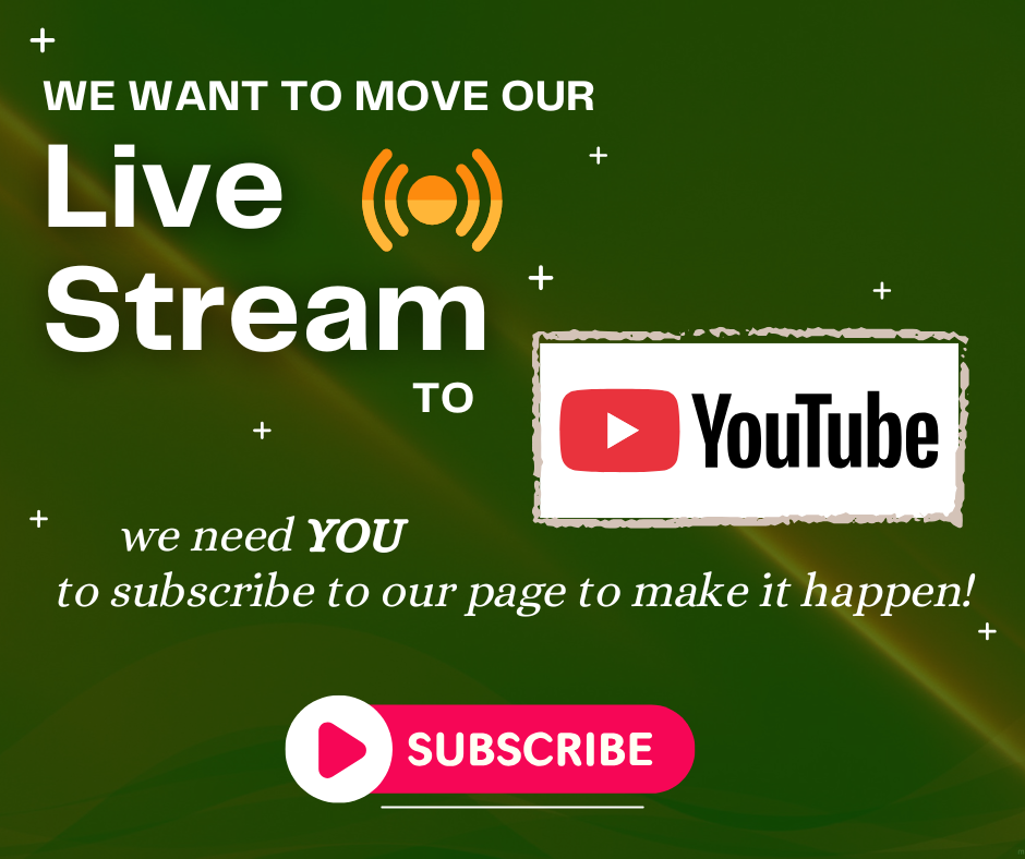 We need your help to move to YouTube!